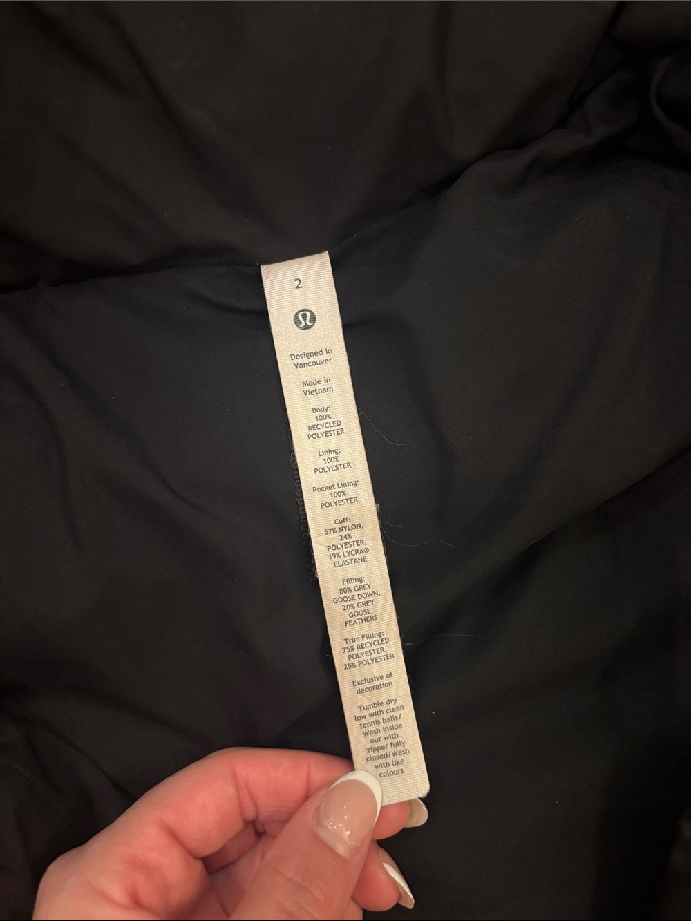 Lululemon 🍋 | 2 | Women's Wunder Puff 600-Down-Fill Long Jacket - Picture 5 of 8